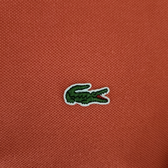 LACOSTE Men's Classic Fit Original polo coral size 9 (4XL) - Picture 9 of 11